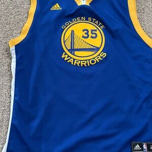 Adidas Golden State Warriors Youth Blue Jersey